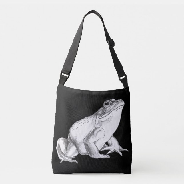 Frog Art Bags Bullgrog Art Tote Shopping bag Axelväska (Framsida)