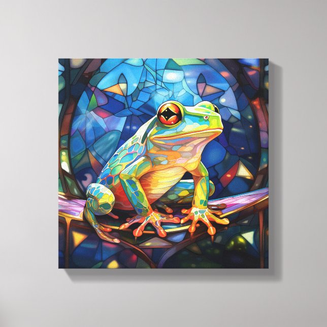 Frog Art Canvas Art (Framsida)