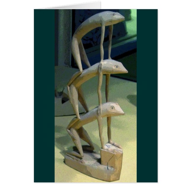 Frog Art CB Hälsningskort (Framsidan)