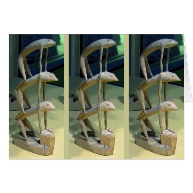 Frog Art CB Hälsningskort (Framsidan Horizontal)