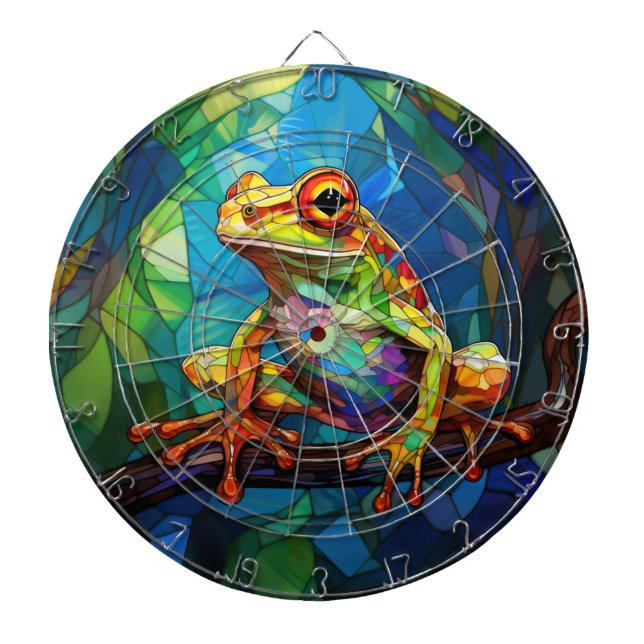 Frog Art Dartboard Darttavla (Framsidan)