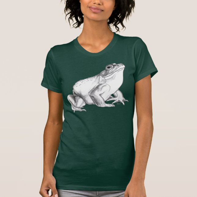 Frog Art Shirt Bullgrog Art T-Shirts (Framsida)