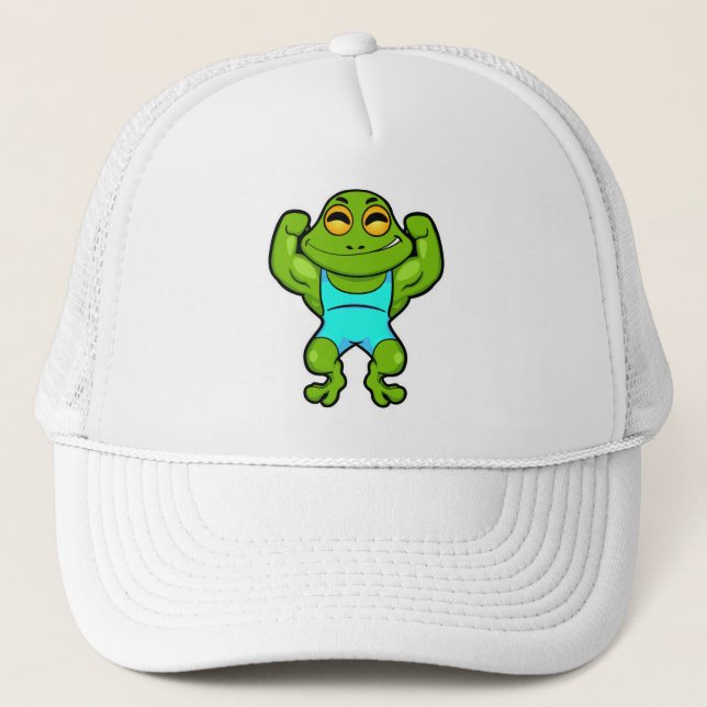 Frog as Bodybuilding der at Bodybuilding Keps (Framsida)