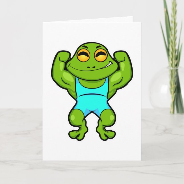 Frog as Bodybuilding der at Bodybuilding Kort (Framsida)