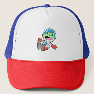 Frog Astronaut Costume Space Keps