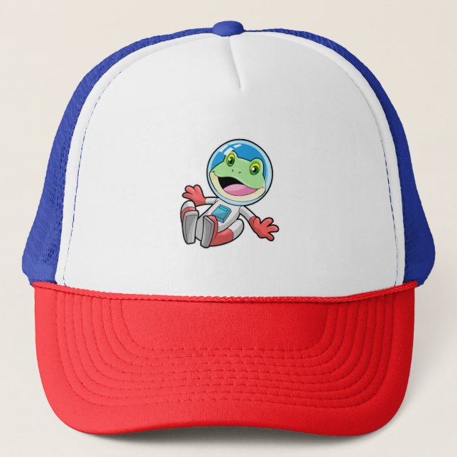 Frog Astronaut Costume Space Keps (Framsida)