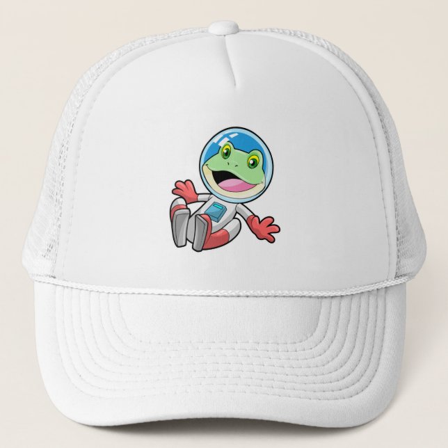 Frog Astronaut Costume Space Keps (Framsida)
