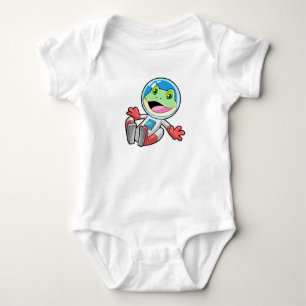 Frog Astronaut Costume Space T Shirt