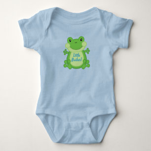 Frog Baby Shower Blue T Shirt