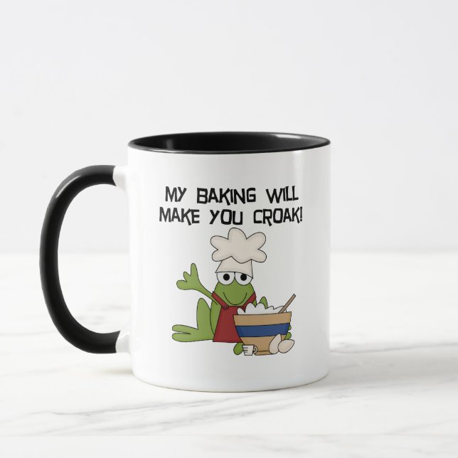 Frog Baker Tshirts och Gifts Mugg (Vänster)
