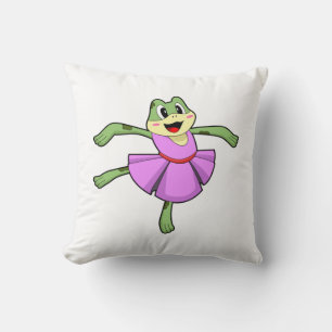 Frog Ballet Dance Kudde