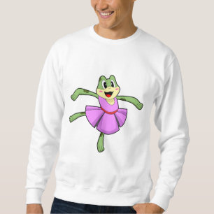 Frog Ballet Dance Lång Ärmad Tröja