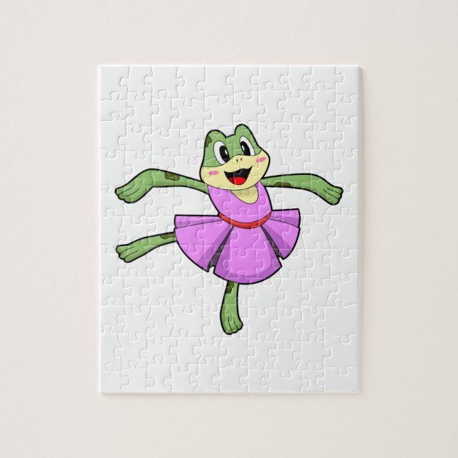 Frog Ballet Dance Pussel (Vertikal)