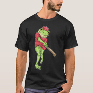 Frog Baseball Baseball fladdermus T Shirt