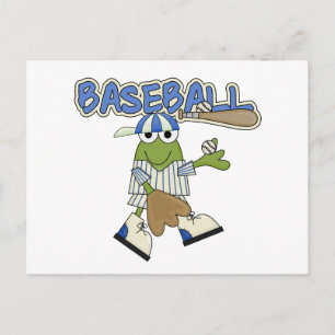 Frog Baseball Pitcher T-shirts och presenter Vykort
