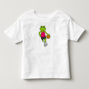 Frog Basketball-spelare Basketball T Shirt