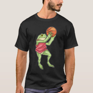 Frog Basketball-spelare Basketball T Shirt