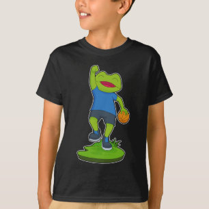 Frog Basketball-spelare Basketball T Shirt