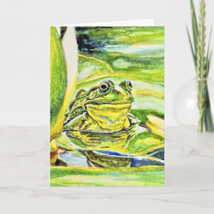 Frog Bathing - Tack Kort