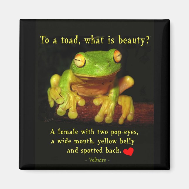 Frog Beauty Magnet (Framsidan)