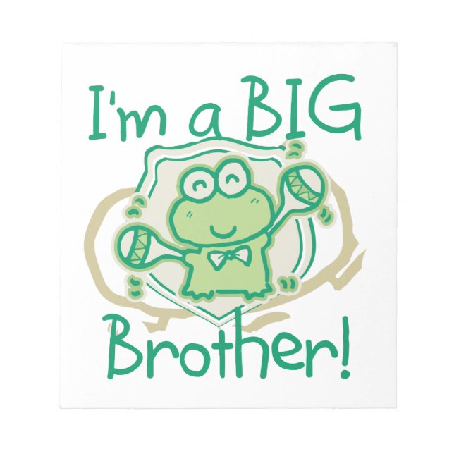 Frog Big Brother Anteckningsblock (Framsida)