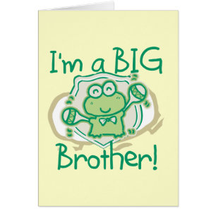 Frog Big Brother Hälsningskort