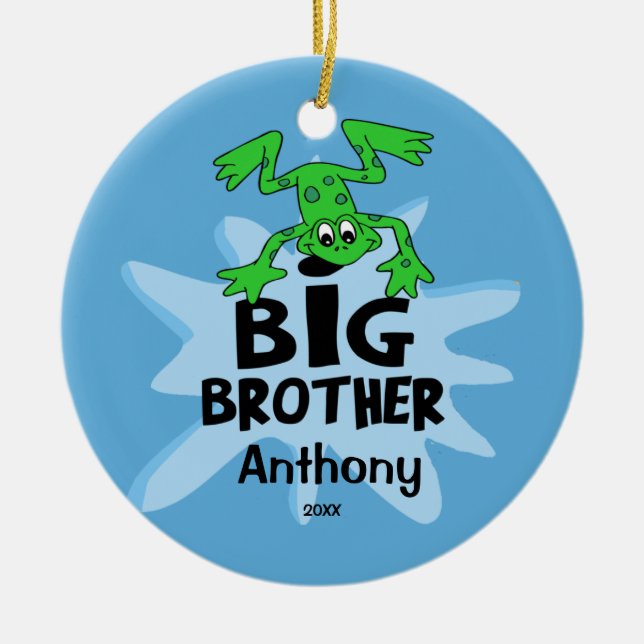 Frog Big Brother jul Ornament (Framsidan)