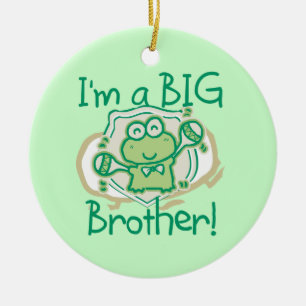 Frog Big Brother Julgransprydnad Keramik