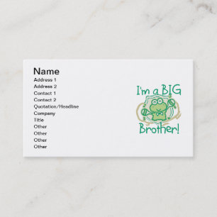 Frog Big Brother Visitkort
