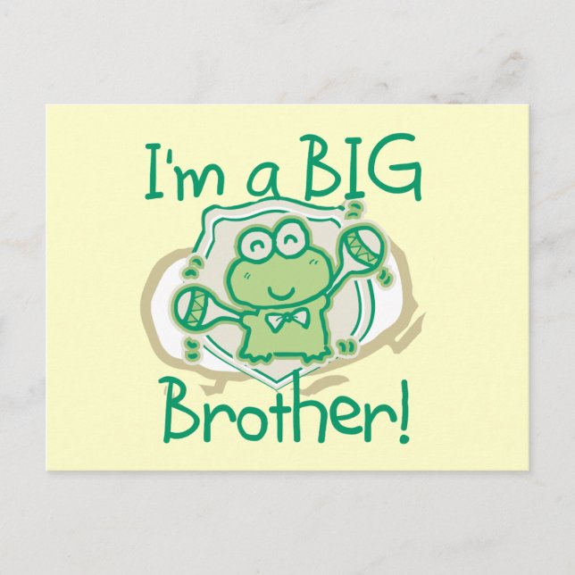 Frog Big Brother Vykort (Framsida)