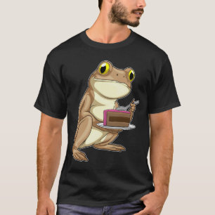 Frog Birthday Cake T Shirt