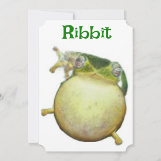 Frog Birthday Card Julkort
