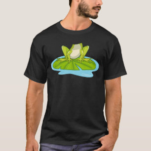 Frog Body Costume Animal Cute Lazy Halloween Kids T Shirt