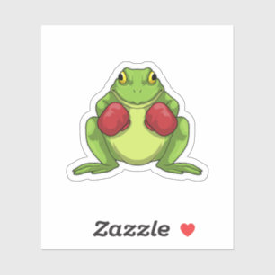 Frog Boxer Boxing handskar Klistermärken