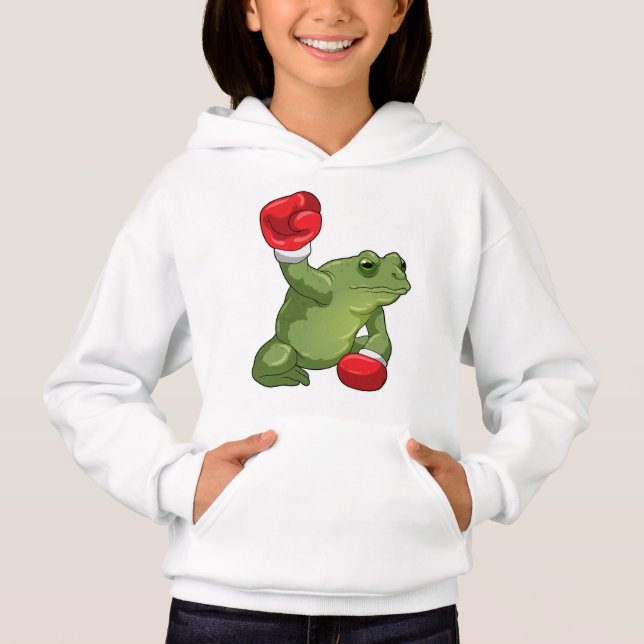 Frog Boxer Boxing handskar T Shirt (Framsida)