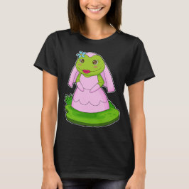 Frog Bride Flower Bröllop T Shirt