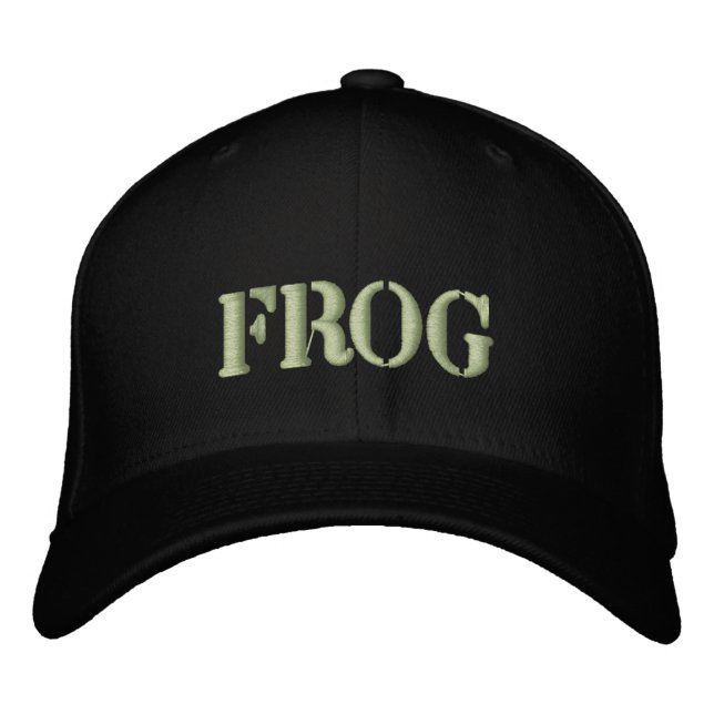 FROG BRODERAD KEPS (Framsida)