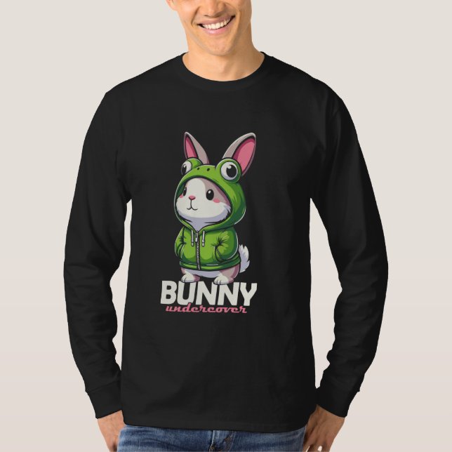 Frog Bunny Toad Rabbit T Shirt (Framsida)