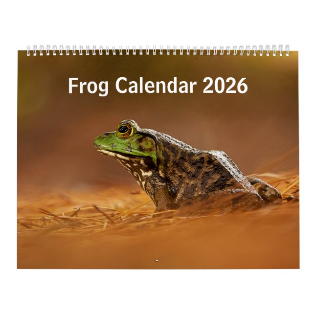 Frog Calendar 2025 Kalender (Omslag)