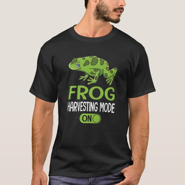 Frog Catching & Toad Hunter for a Bullgrog Hunter T Shirt (Framsida)