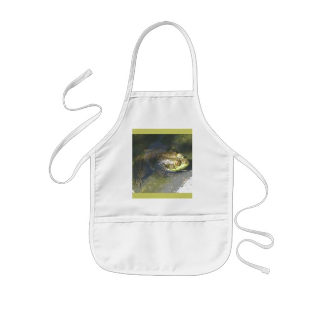 Frog Child Apron Barnförkläde (Framsidan)