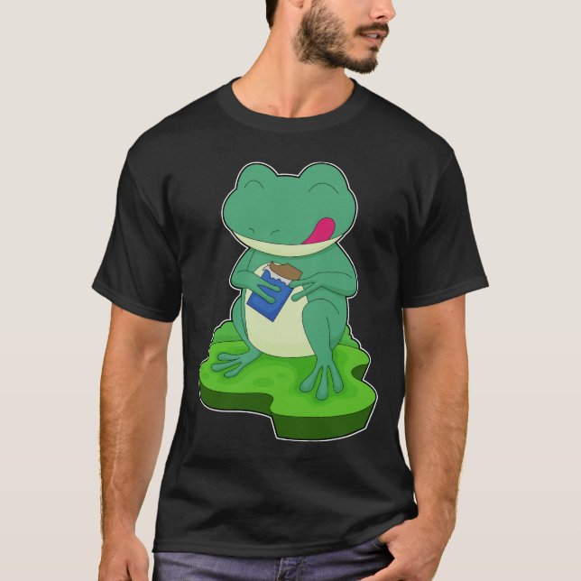 Frog Chocolate pub T Shirt (Framsida)