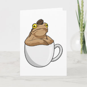 Frog Coffee Kaffebohne Kort