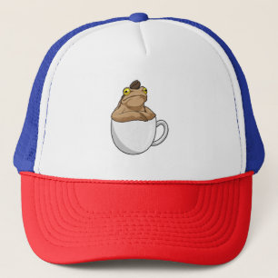 Frog Coffee kaffebönor Keps