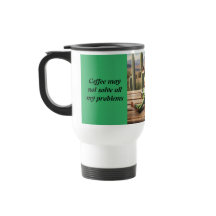 Frog Cowboy med Funny Coffee Think Thermal Mugg