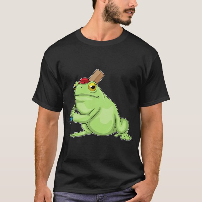 Frog Cricket fladdermus T Shirt (Framsida)