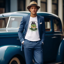 FROG CRYPTO lustig T till pojkvän,son,vän T Shirt