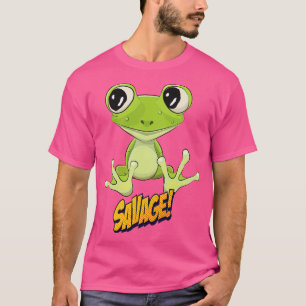 Frog Cute Kawaii toon T Shirt