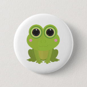 Frog Cutout Knapp