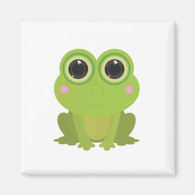 Frog Cutout Magnet (Framsidan)